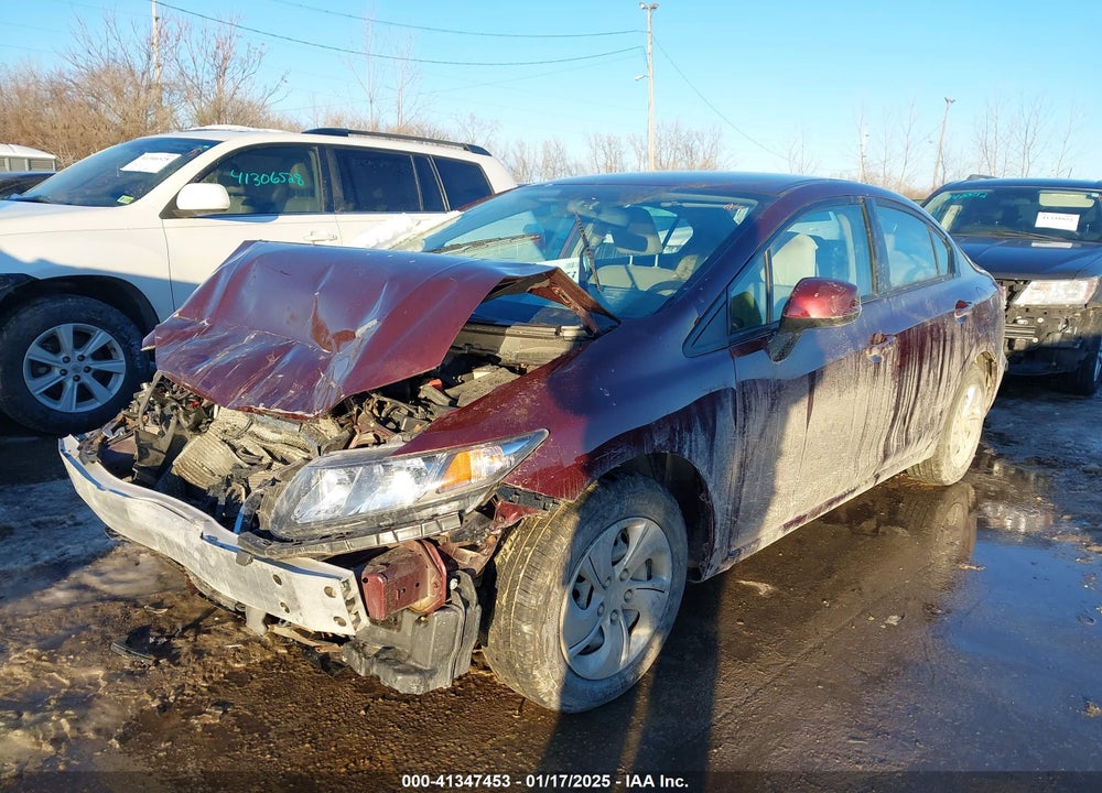 2013 HONDA CIVIC VIN: 19XFB2F59DE093133