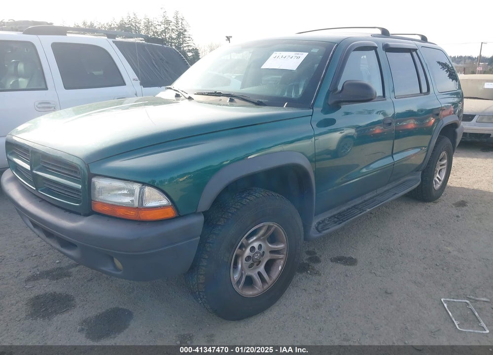 2003 DODGE DURANGO SPORT/SXT VIN: 1D4HS38N03F593961