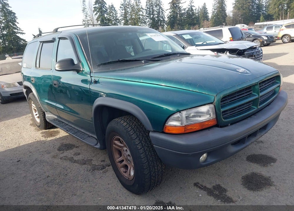 2003 DODGE DURANGO SPORT/SXT VIN: 1D4HS38N03F593961