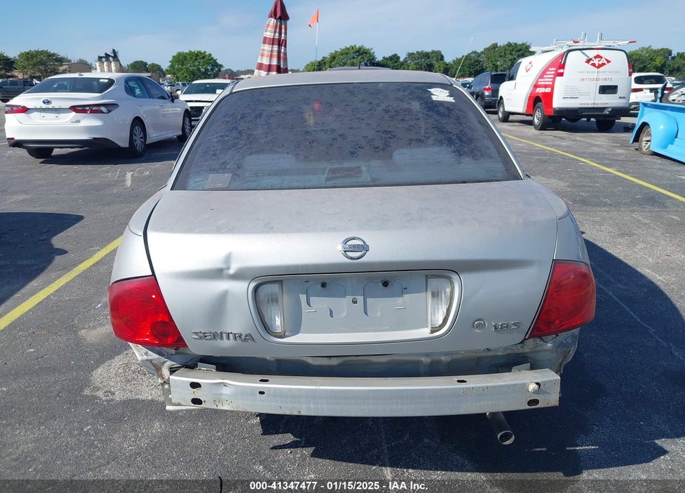2006 NISSAN SENTRA VIN: 3N1CB51DX6L578305