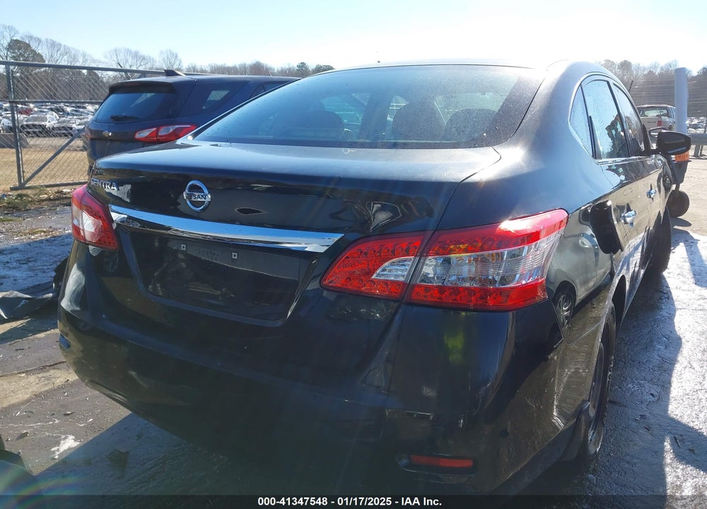 2015 NISSAN SENTRA S VIN: 3N1AB7APXFY252505