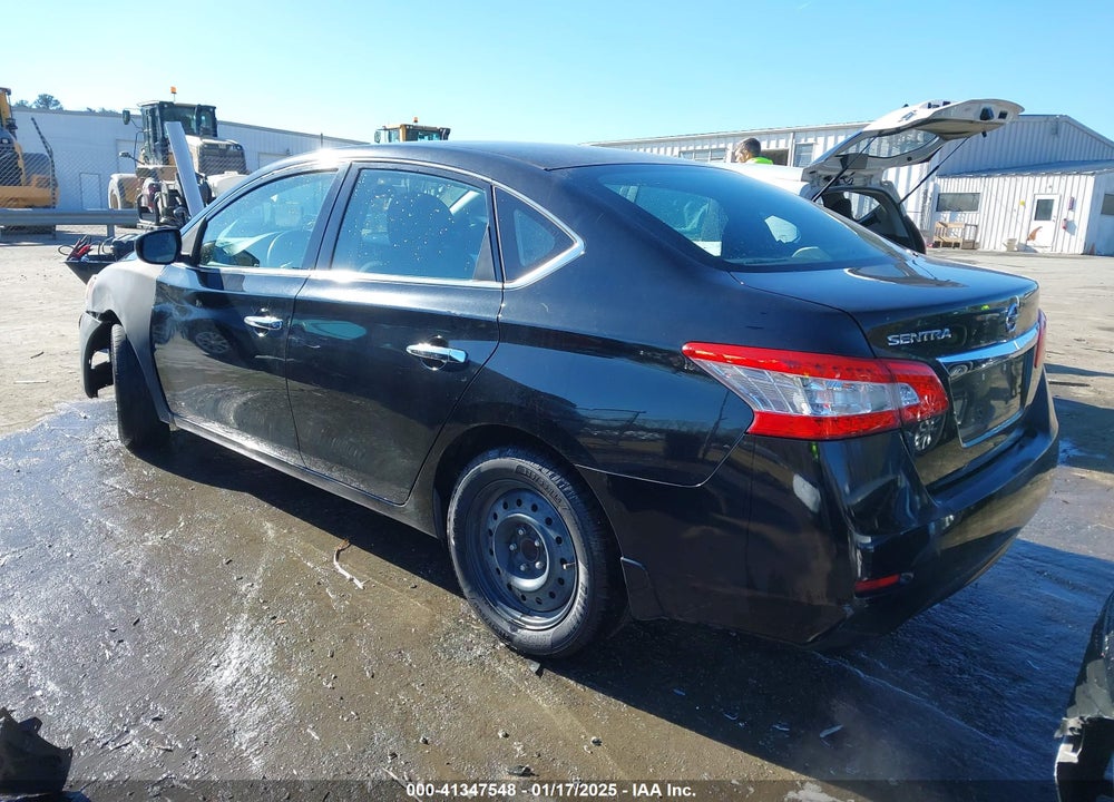 2015 NISSAN SENTRA S VIN: 3N1AB7APXFY252505