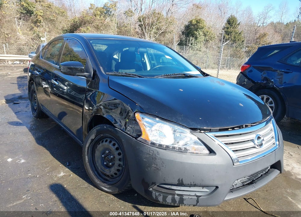 2015 NISSAN SENTRA S VIN: 3N1AB7APXFY252505