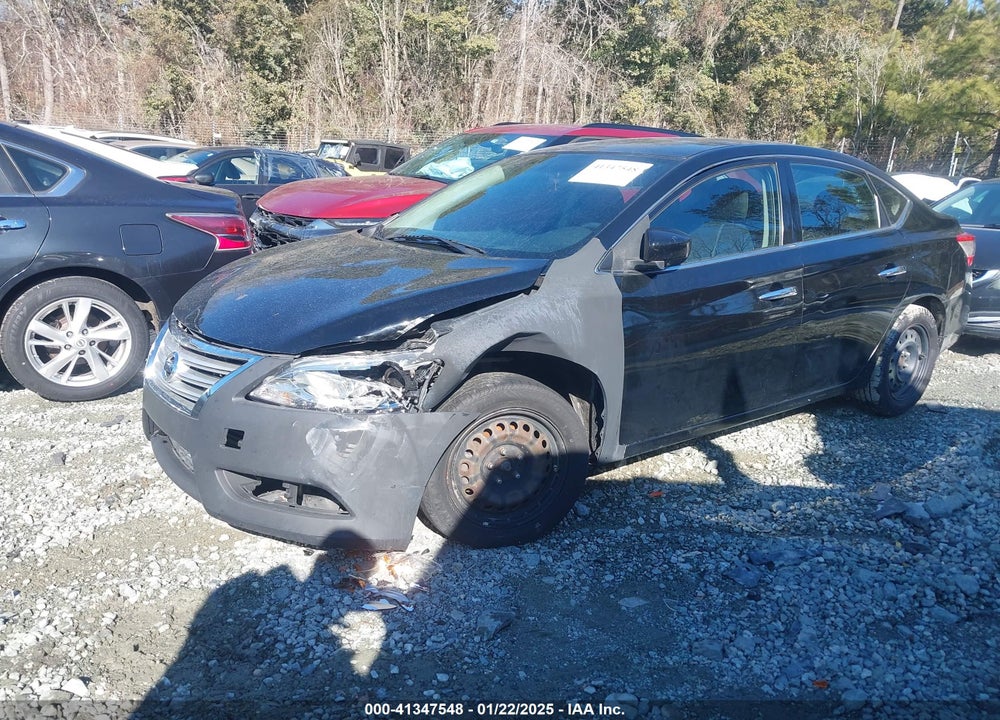 2015 NISSAN SENTRA S VIN: 3N1AB7APXFY252505