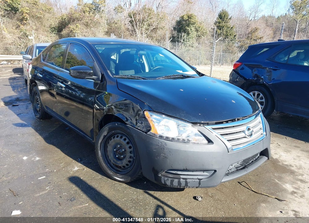 2015 NISSAN SENTRA S VIN: 3N1AB7APXFY252505