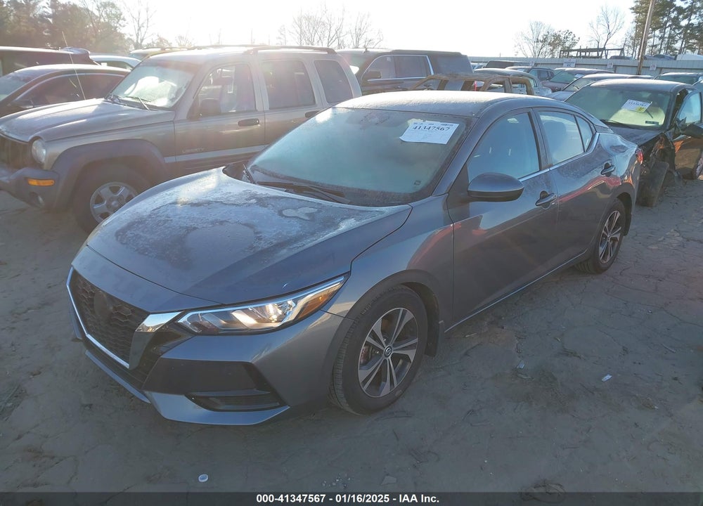 2022 NISSAN SENTRA VIN: 3N1AB8CV8NY246427