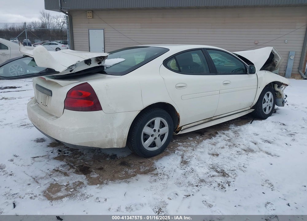 2008 PONTIAC GRAND PRIX VIN: 2G2WP552781124428