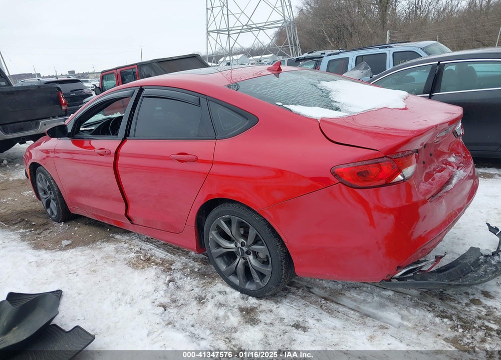 2016 CHRYSLER 200 VIN: 1C3CCCBGXGN161828