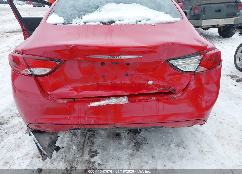 2016 CHRYSLER 200 VIN: 1C3CCCBGXGN161828