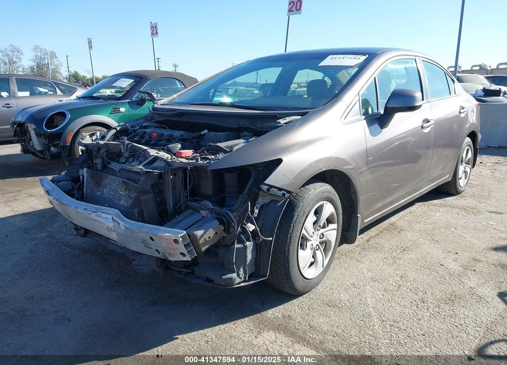 2013 HONDA CIVIC LX VIN: 19XFB2F54DE291084