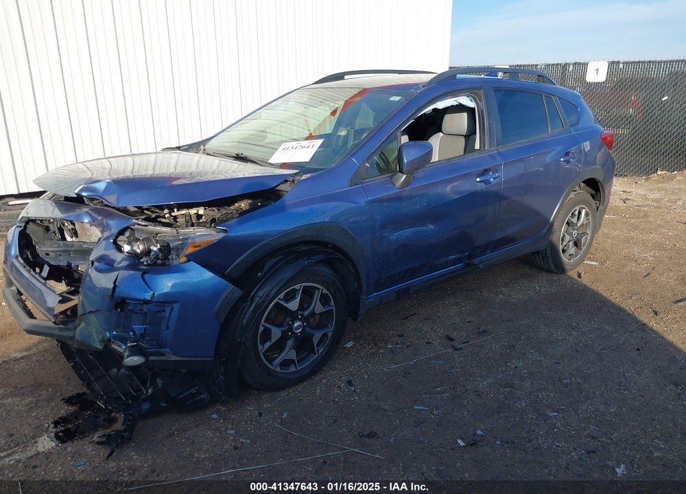 2018 SUBARU CROSSTREK 2.0I PREMIUM VIN: JF2GTABC7JH297548