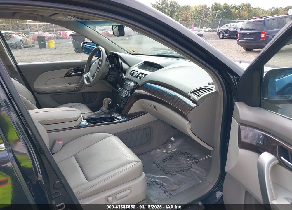2011 ACURA MDX VIN: 2HNYD2H29BH514737