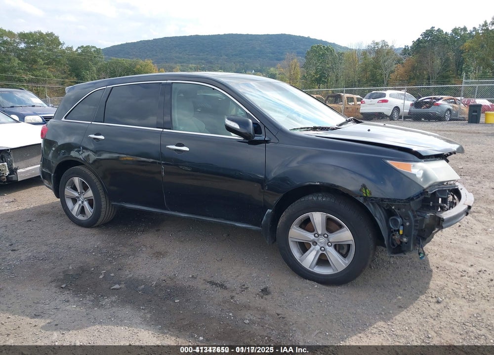 2011 ACURA MDX VIN: 2HNYD2H29BH514737