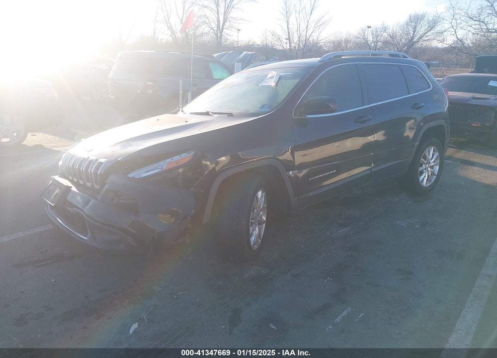 2017 JEEP CHEROKEE LIMITED 4X4 VIN: 1C4PJMDB2HW524063