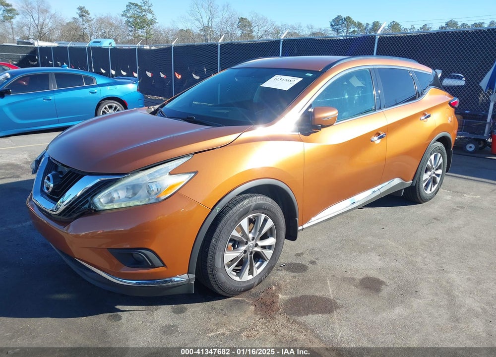 2016 NISSAN MURANO SV VIN: 5N1AZ2MG4GN138744