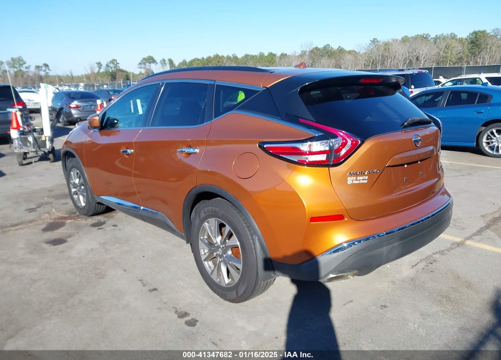 2016 NISSAN MURANO SV VIN: 5N1AZ2MG4GN138744