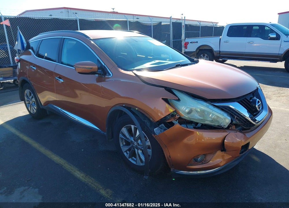 2016 NISSAN MURANO SV VIN: 5N1AZ2MG4GN138744