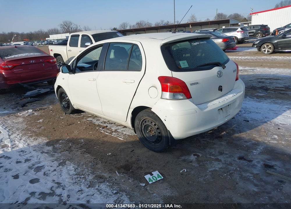 2009 TOYOTA YARIS VIN: JTDKT903995243840