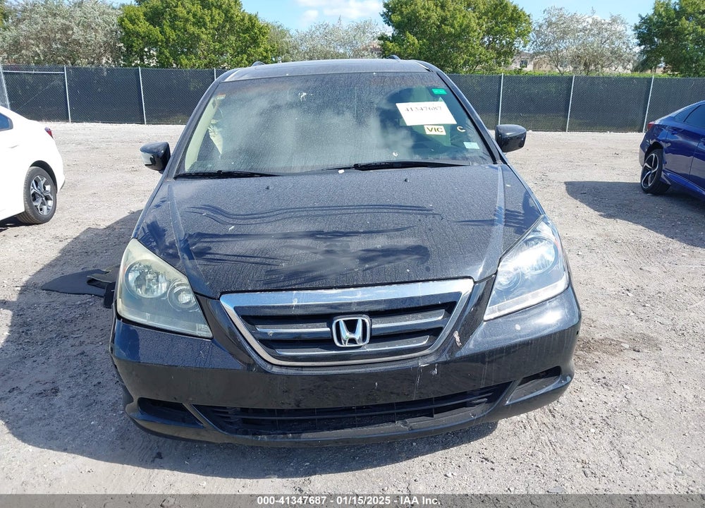 2006 HONDA ODYSSEY EX-L VIN: 5FNRL38676B071537