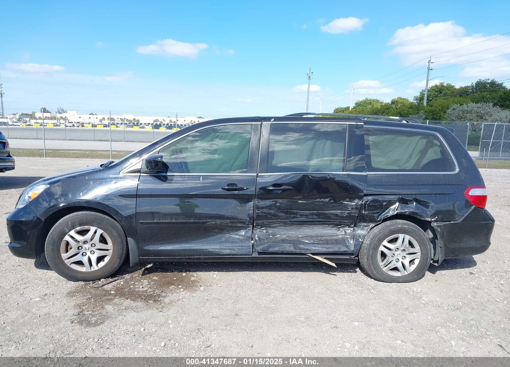 2006 HONDA ODYSSEY EX-L VIN: 5FNRL38676B071537
