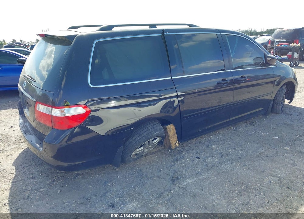 2006 HONDA ODYSSEY EX-L VIN: 5FNRL38676B071537