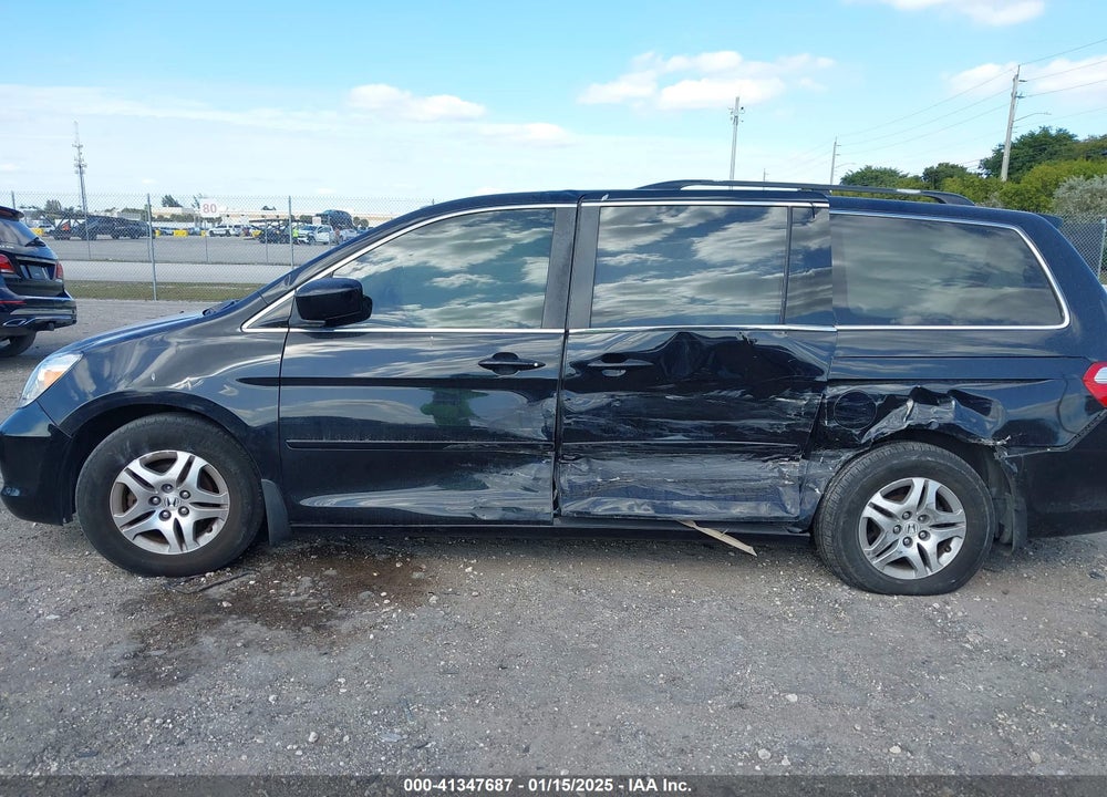 2006 HONDA ODYSSEY EX-L VIN: 5FNRL38676B071537