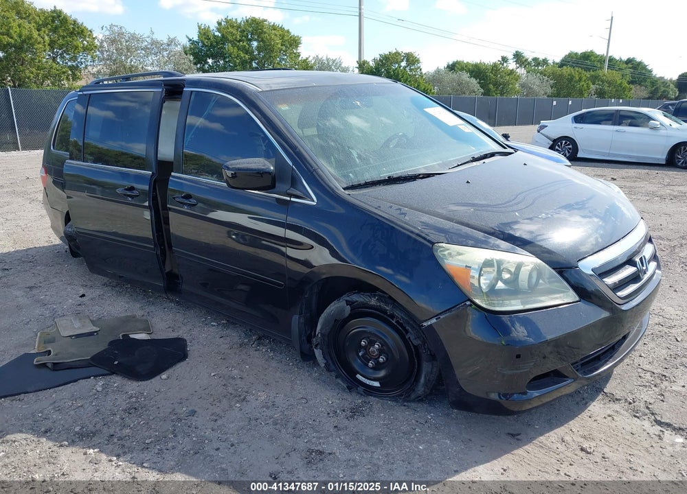2006 HONDA ODYSSEY EX-L VIN: 5FNRL38676B071537