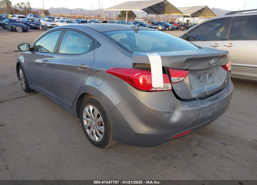 2012 HYUNDAI ELANTRA VIN: KMHDH4AEXCU301637