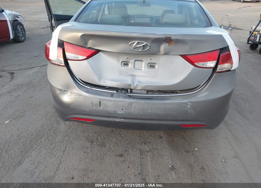 2012 HYUNDAI ELANTRA VIN: KMHDH4AEXCU301637