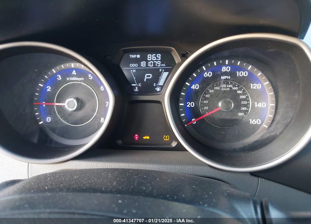 2012 HYUNDAI ELANTRA VIN: KMHDH4AEXCU301637