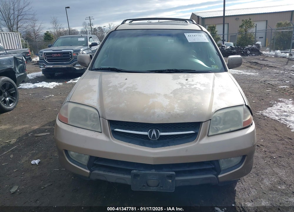 2001 ACURA MDX VIN: 2HNYD18651H503486
