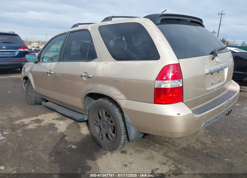 2001 ACURA MDX VIN: 2HNYD18651H503486