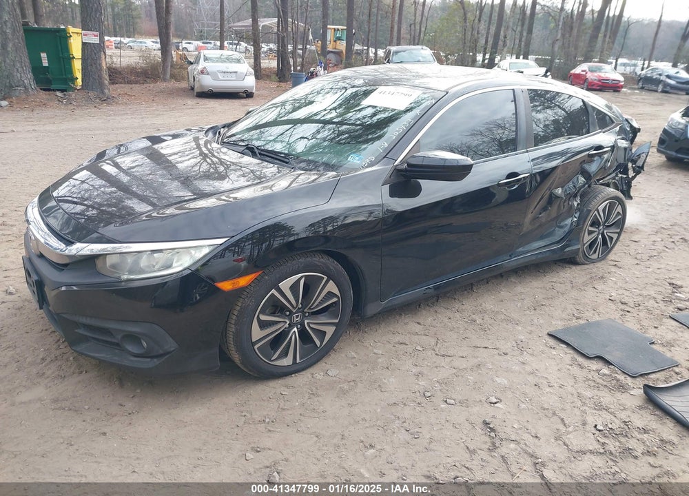 2018 HONDA CIVIC EX-T VIN: 2HGFC1F38JH640237