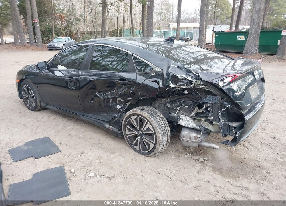 2018 HONDA CIVIC EX-T VIN: 2HGFC1F38JH640237