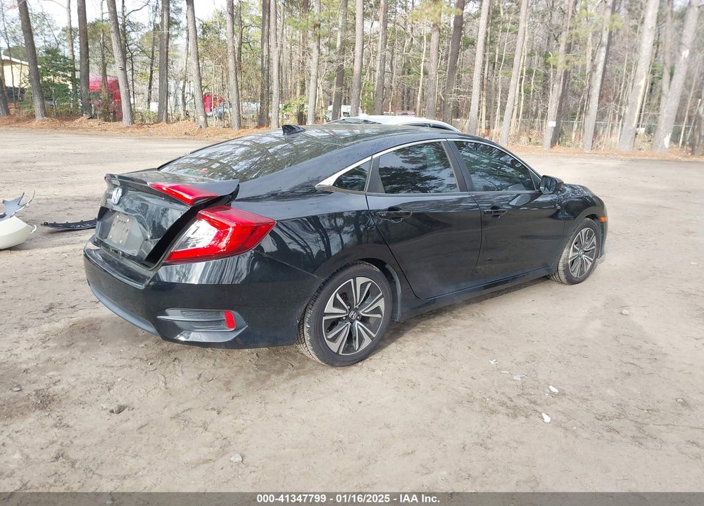 2018 HONDA CIVIC EX-T VIN: 2HGFC1F38JH640237