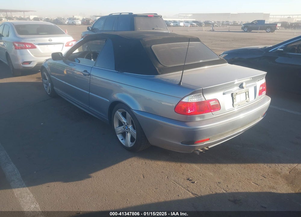 2006 BMW 325CI VIN: WBABW33466PX84771