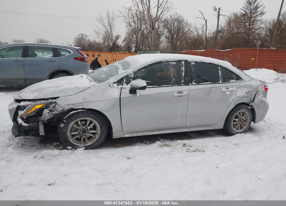 2022 TOYOTA COROLLA VIN: JTDEAMDE3NJ057116
