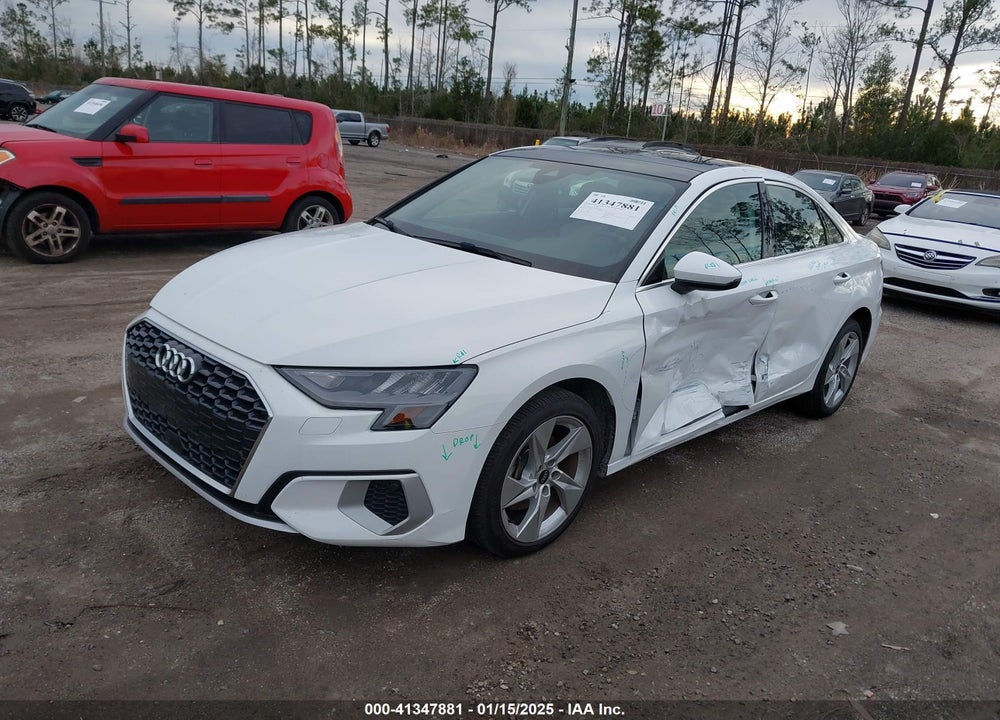 2022 AUDI A3 VIN: WAUAUDGY2NA033799