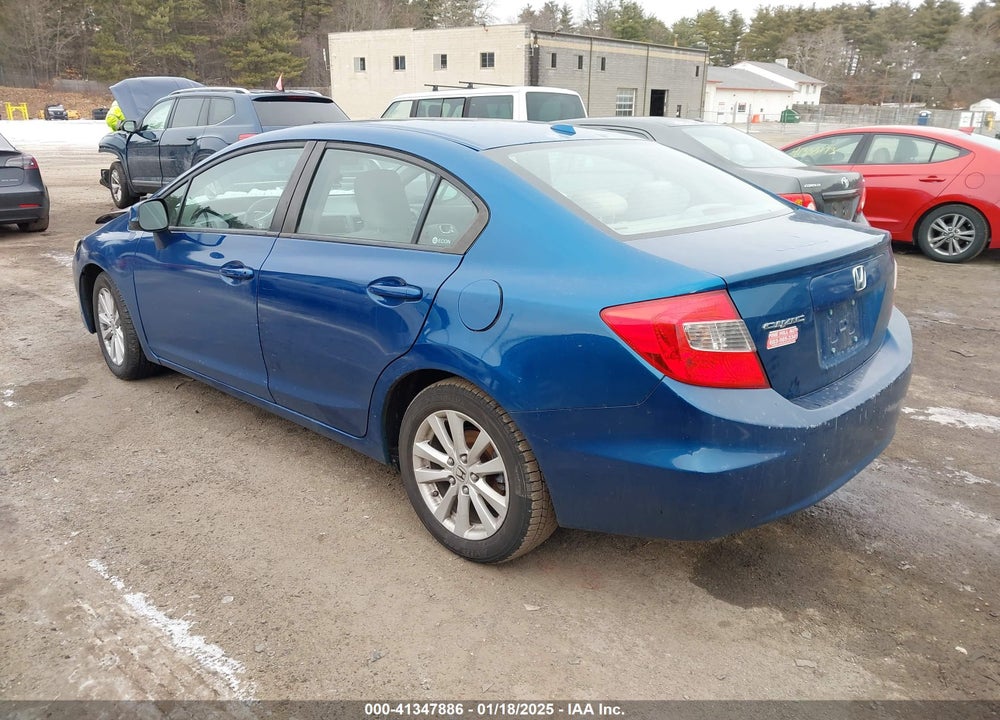 2012 HONDA CIVIC SDN VIN: 2HGFB2F83CH542918