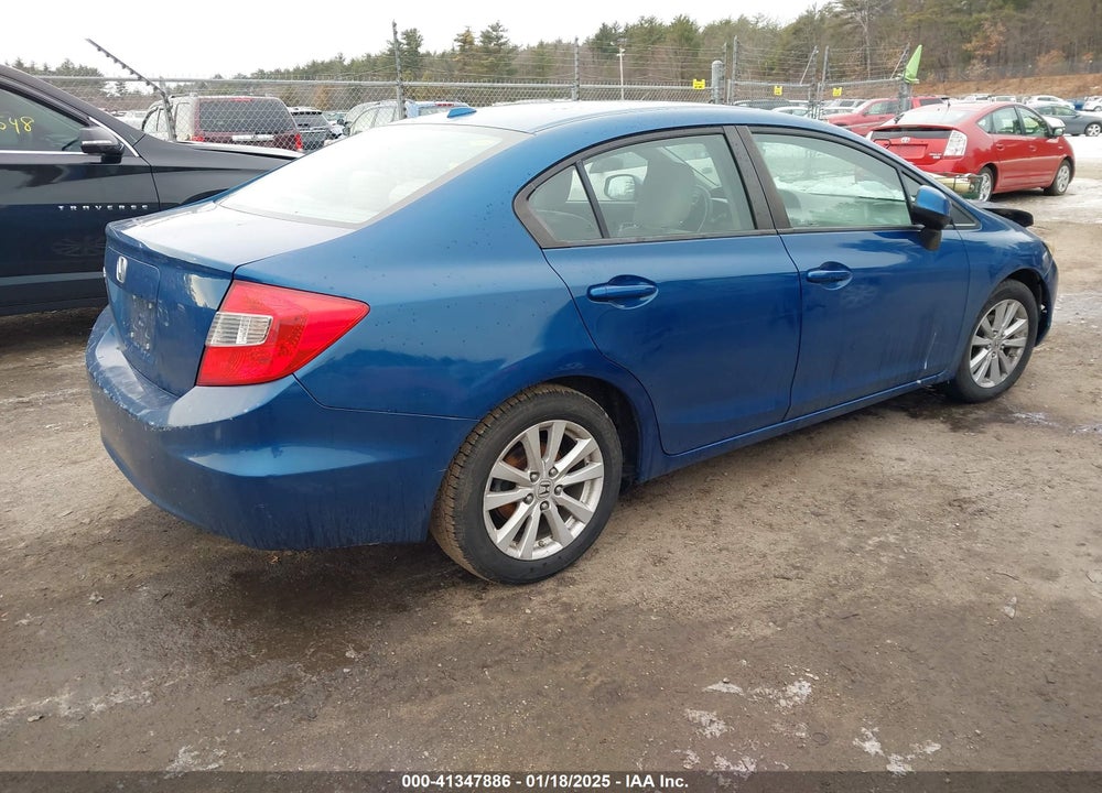 2012 HONDA CIVIC SDN VIN: 2HGFB2F83CH542918