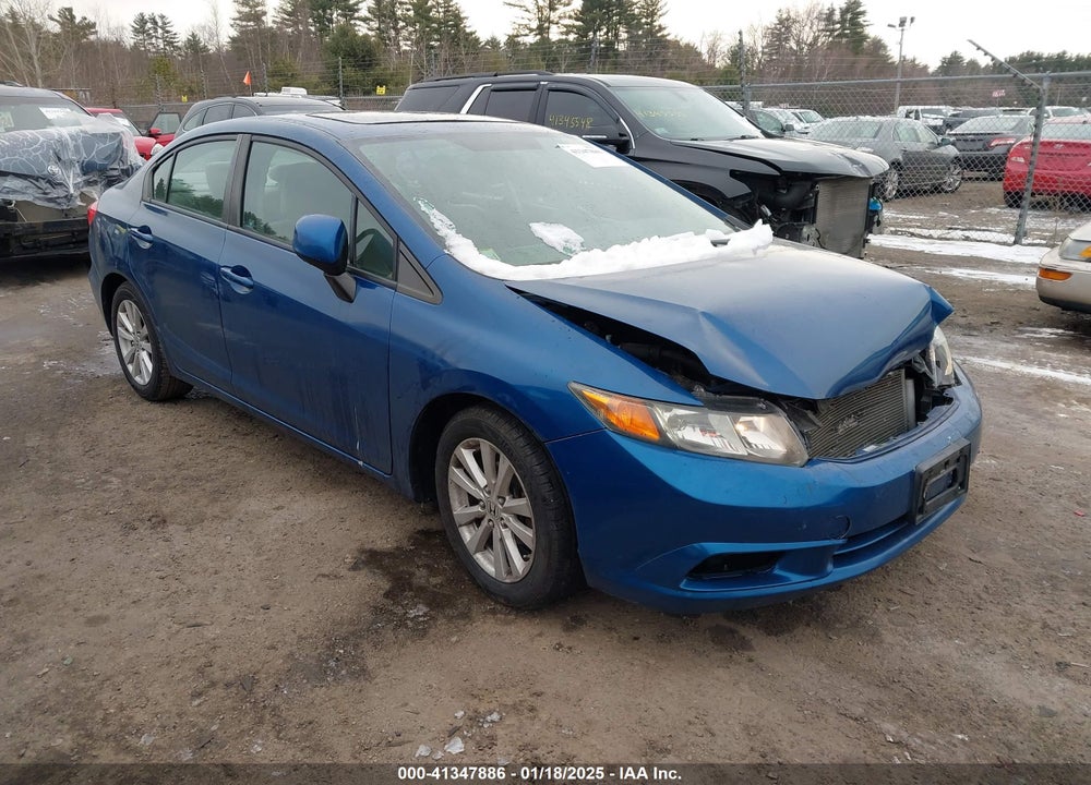 2012 HONDA CIVIC SDN VIN: 2HGFB2F83CH542918