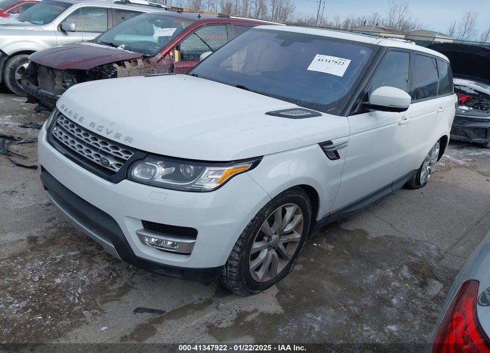 2016 LAND ROVER RANGE ROVER SPORT 3.0L V6 SUPERCHARGED HSE VIN: SALWR2VF6GA562720
