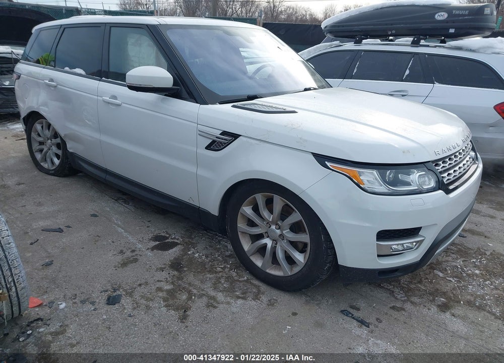 2016 LAND ROVER RANGE ROVER SPORT 3.0L V6 SUPERCHARGED HSE VIN: SALWR2VF6GA562720
