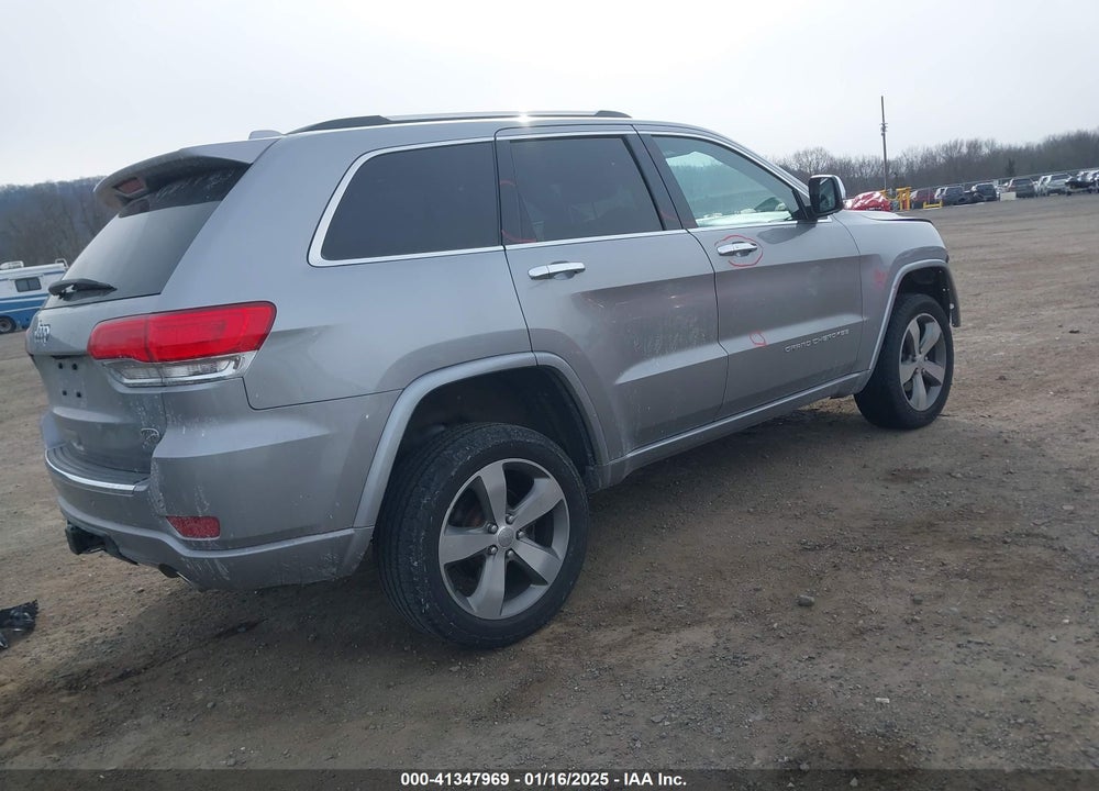 2015 JEEP GRAND CHEROKEE OVERLAND VIN: 1C4RJFCG6FC847595