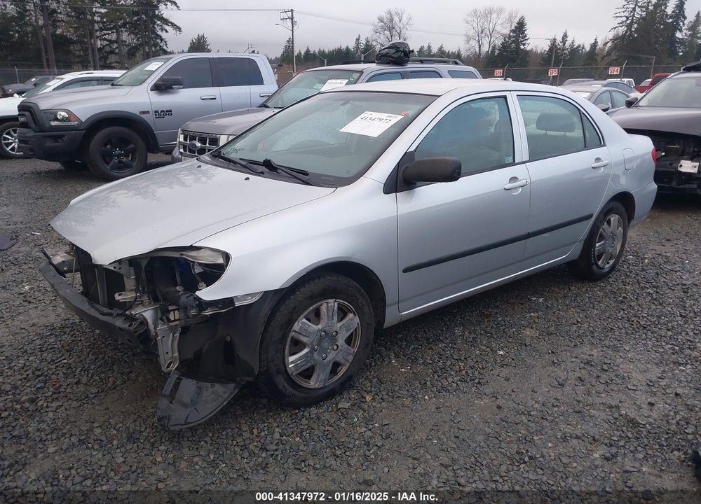 2007 TOYOTA COROLLA VIN: JTDBR32E070119444
