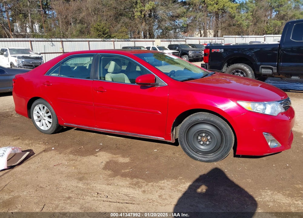 2012 TOYOTA CAMRY XLE V6 VIN: 4T1BK1FK2CU523742