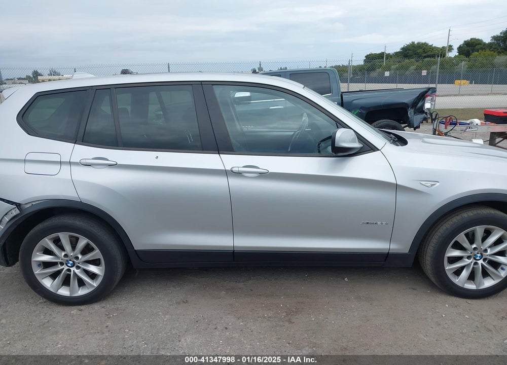 2013 BMW X3 XDRIVE28I VIN: 5UXWX9C58D0A22305