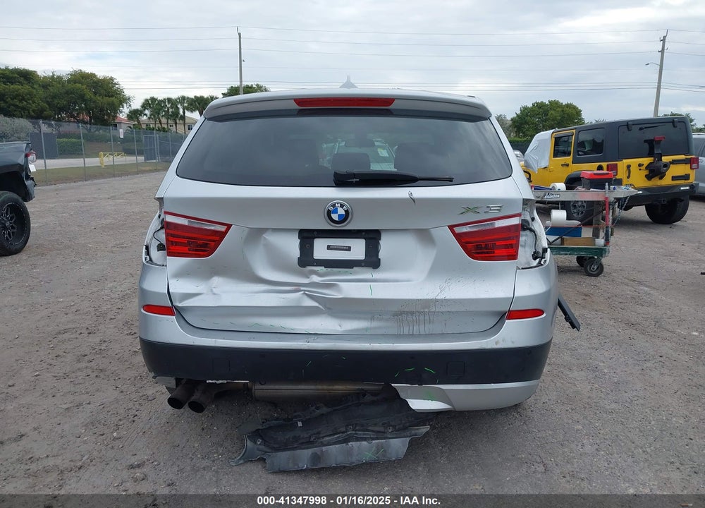 2013 BMW X3 XDRIVE28I VIN: 5UXWX9C58D0A22305