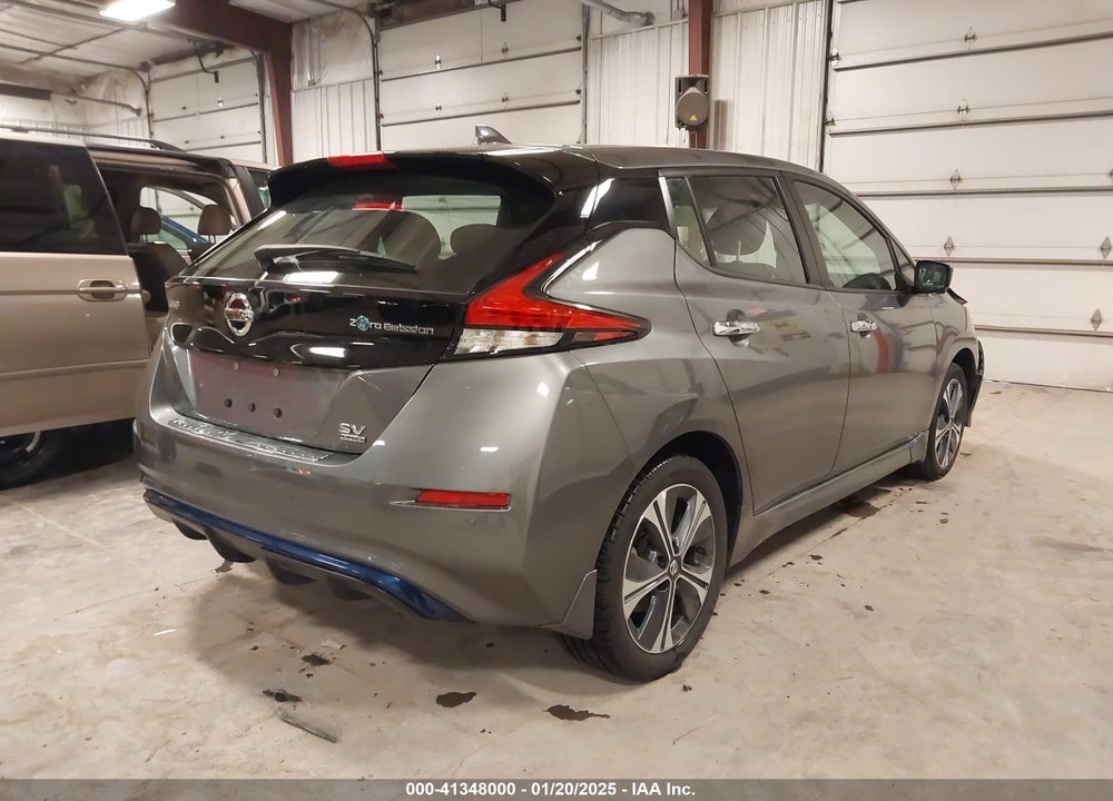 2022 NISSAN LEAF VIN: 1N4BZ1CV0NC554971