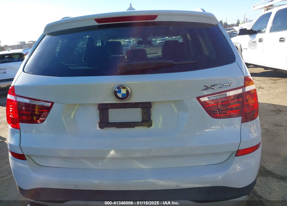 2016 BMW X3 SDRIVE28I VIN: 5UXWZ7C52G0R32872